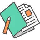 Free File Folder Pencil Icon