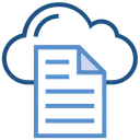 Free Cloud Storage File Icon