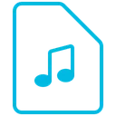 Free File Audio Document Icon
