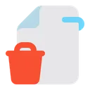 Free File Delete File Delete Icon