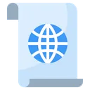 Free Internet In Linea Rete Icon