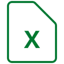 Free File Document Excel Icon