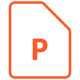 Free Powerpoint File  Icon