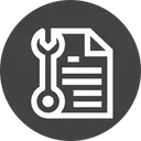 Free File Document Setting Icon