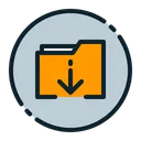 Free Download File Arrow Down Icon
