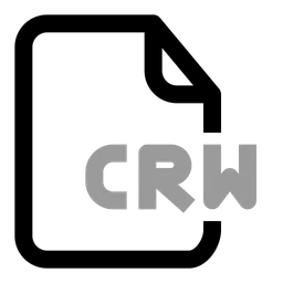 Free File extention crw  Icon