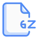 Free File Extention Gz Document Paper Icon