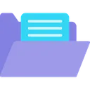 Free Folder Paper Document Icon