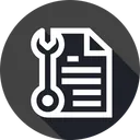 Free File Document Setting Icon