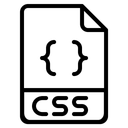 Free File Filetype Css Icon