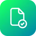 Free File Paper Document Icon