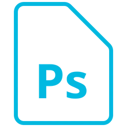 Free Ps File  Icon