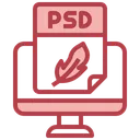 Free File Psd  Icon