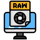 Free File Raw  Icon