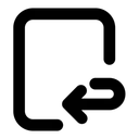 Free File Return File Document Icon