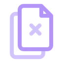 Free Eliminare Documento File Icon