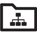 Free File Sharing Network Icon
