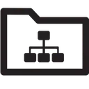 Free File Sharing Network Icon