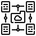 Free Networking File Folder Icon