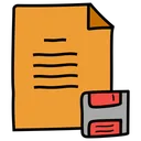 Free File Storage Document Storage Data Storage Device Icon
