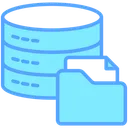 Free File Storage Data Storage Folder 아이콘