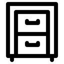 Free File Storage Cabinet Storage Icon