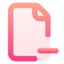 Free File subtract  Icon