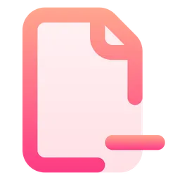 Free File subtract  Icon