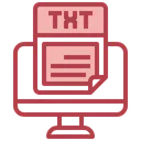 Free File Txt  Icon
