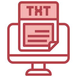 Free File Txt  Icon