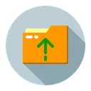 Free Upload File Arrow Up Icon