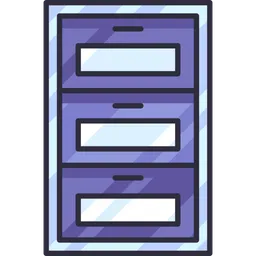 Free Filing Cabinet  Icon
