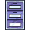 Free Filing Cabinet  Icon