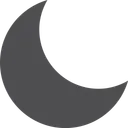 Free Fill Moon Icon