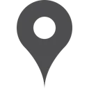 Free Fill Map Pin Icon