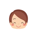 Free Fille Emoji Sourire Joyeusement Icône