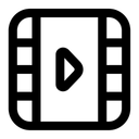 Free Film Play Icon
