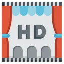 Free Filme Hd Reprodutor De Video Opcao Multimidia Filme De Entretenimento Ícone