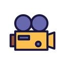 Free Filming Camera Video Icon