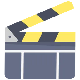 Free Filmklappe  Symbol