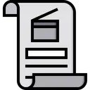 Free Drehbuch Drehbuch Rede Icon