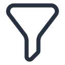 Free Filter Schnittstelle Gliederung Icon