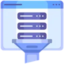 Free Filter Data  Icon