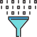 Free Filter Data Digital Icon