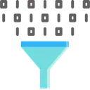 Free Filter Data Digital Icon
