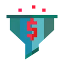 Free Filter Funnel Sort Icon