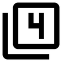 Free Filter Screen Four Icon