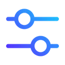 Free Filter Setting Config Icon