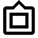 Free Filterrahmen Symbol