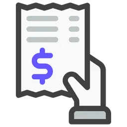 Free Finance Bill  Icon